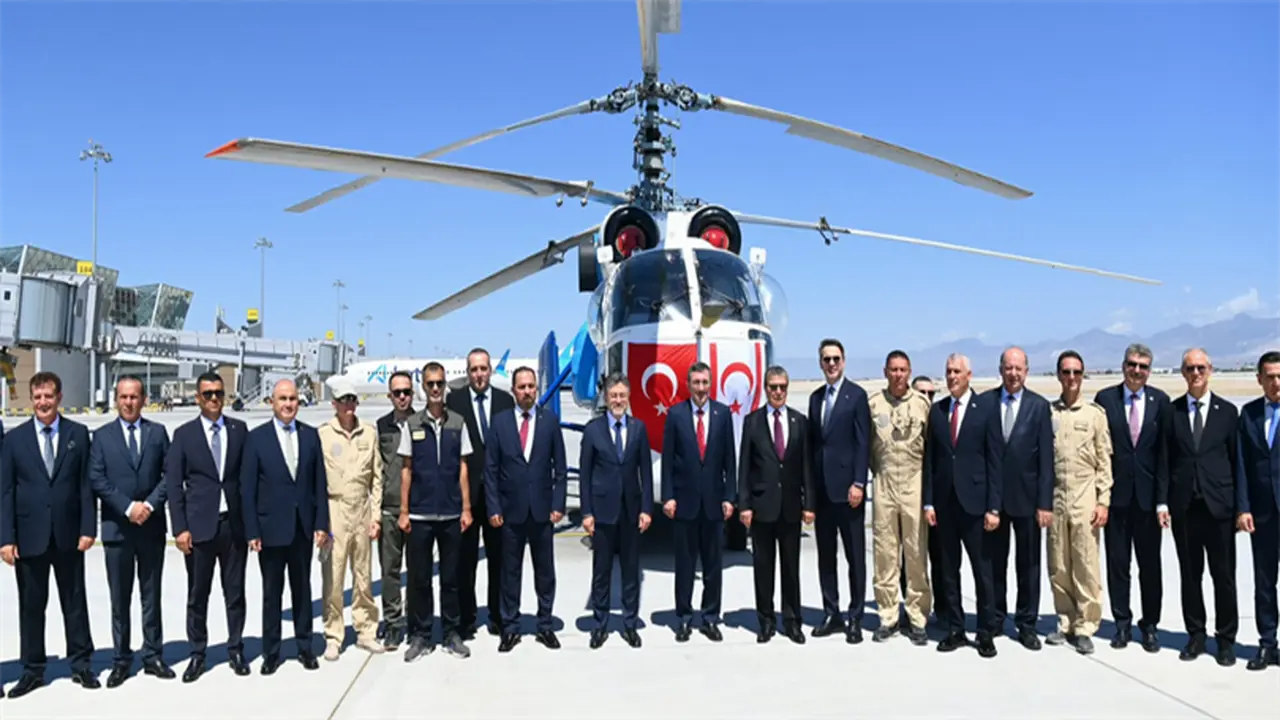Türkiye'den KKTC'ye Yangınlarla Mücadele İçin Helikopter Desteği